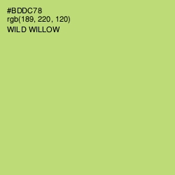 #BDDC78 - Wild Willow Color Image